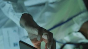 Animation of financial data processing over african american businesswoman in server room. Global business, communication and digital interface concept digitally generated video. - Powered by Shutterstock - Get 15% off with code: PIKWIZARD15