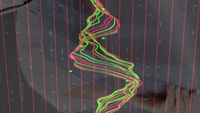 Animation of financial data processing over caucasian businesswoman. Global business digital interface technology and networking concept digitally generated video. - Powered by Shutterstock - Get 15% off with code: PIKWIZARD15