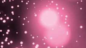 Animation of bull of taurus zodiac sign against illuminated floating pink particles and lens flare. Illustration, digitally generated, abstract, astrology sign, fortune telling, outer space concept. - Powered by Shutterstock - Get 15% off with code: PIKWIZARD15
