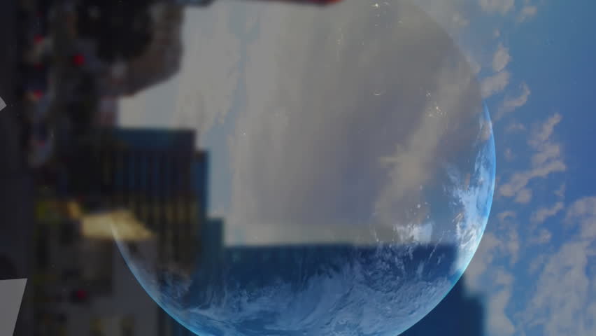 Animation of financial data processing, statistics and globe icons over cityscape. Global finance, business and data processing concept digitally generated video. - Powered by Shutterstock - Get 15% off with code: PIKWIZARD15