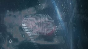 Animation of charts, processor and inline security padlock on dark background. global internet security, data processing, connections and digital interface concept digitally generated video. - Powered by Shutterstock - Get 15% off with code: PIKWIZARD15