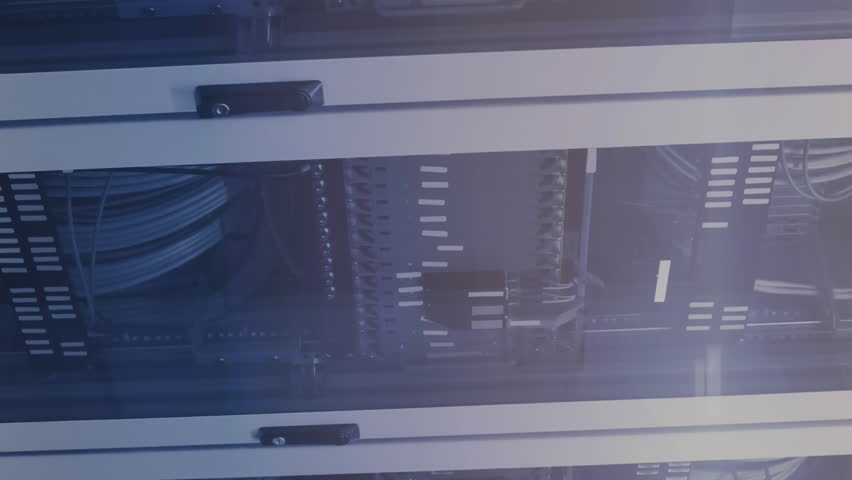 Animation of network of connections over server room. global business, connections, data processing and technology concept digitally generated video. - Powered by Shutterstock - Get 15% off with code: PIKWIZARD15