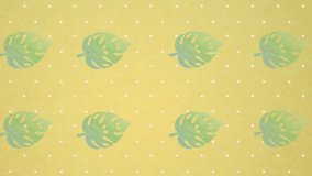 Animation of globe with flowers over leaves. global environment, green energy and digital interface concept digitally generated video. - Powered by Shutterstock - Get 15% off with code: PIKWIZARD15