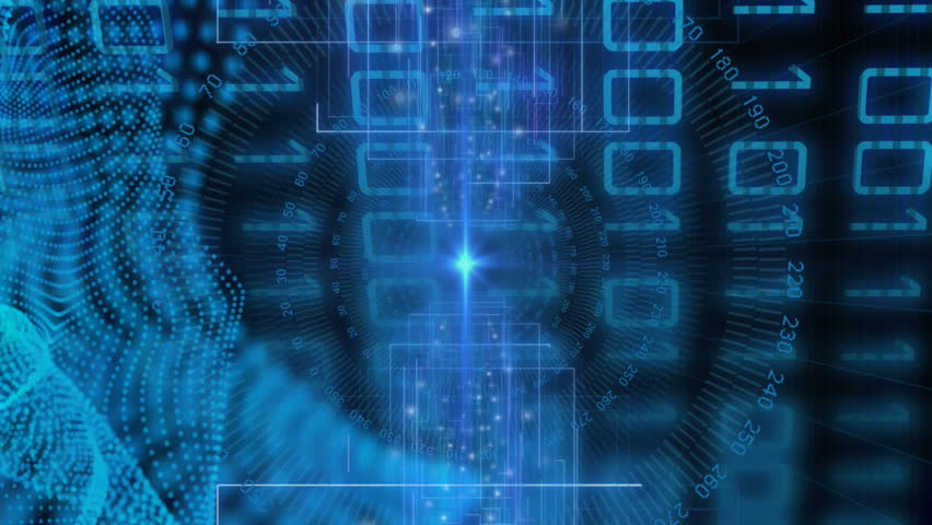 Animation of blue mesh, binary coding, data processing. Global data processing, digital interface and connections concept digitally generated video. - Powered by Shutterstock - Get 15% off with code: PIKWIZARD15
