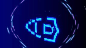 Animation of padlock, data processing over light trails. Global computing, connections, digital interface, computing and data processing concept digitally generated video. - Powered by Shutterstock - Get 15% off with code: PIKWIZARD15