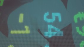 Animation of financial data processing over american flag. Digital interface global finance and patriotism concept digitally generated video. - Powered by Shutterstock - Get 15% off with code: PIKWIZARD15