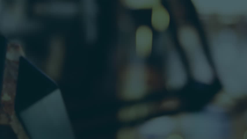 Digital composite video of financial data processing against close up of clock. finance and economy concept - Powered by Shutterstock - Get 15% off with code: PIKWIZARD15