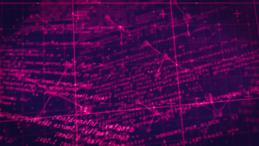 Magenta curve sweeping DNA helix, nodes fading, drifting particles, pulsing flares visualizing data. Biotechnology, data visualization, digital interface, scientific illustration, futuristic design, - Powered by Shutterstock - Get 15% off with code: PIKWIZARD15