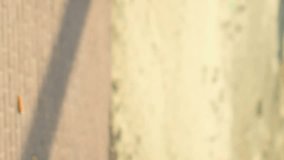 Animation of notification bars, man adjusting phone on arm and using smartwatch. Digital composite, multiple exposure, business, social media reminder and technology concept. - Powered by Shutterstock - Get 15% off with code: PIKWIZARD15