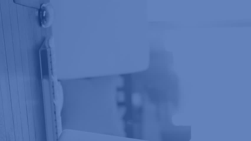 Animation of financial data processing over computer on desk in empty office. Global finance, business, connections, computing and data processing concept digitally generated video. - Powered by Shutterstock - Get 15% off with code: PIKWIZARD15