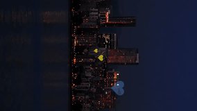 Animation of falling hearts over cityscape. Global connections, data processing and digital interface concept digitally generated video. - Powered by Shutterstock - Get 15% off with code: PIKWIZARD15