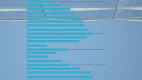 Animation of graphs over office buildings. Global business, finance, economy and technology concept digitally generated video, - Powered by Shutterstock - Get 15% off with code: PIKWIZARD15