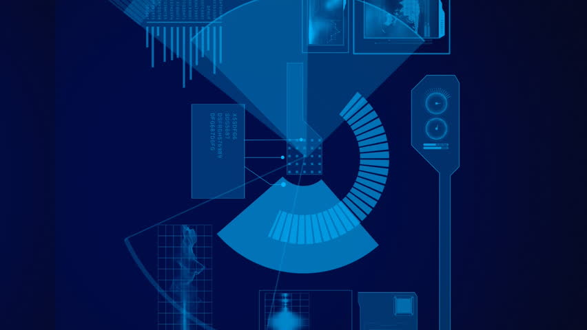 Animation of digital interface with clock over dark background. global connections, digital interface, technology and networking concept digitally generated video. - Powered by Shutterstock - Get 15% off with code: PIKWIZARD15