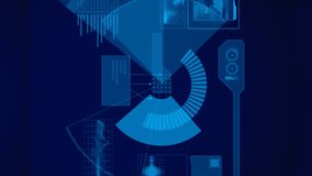 Animation of digital interface with clock over dark background. global connections, digital interface, technology and networking concept digitally generated video. - Powered by Shutterstock - Get 15% off with code: PIKWIZARD15