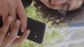 Animation of data processing over man using phone in city street. Global business, finances, computing and data processing concept digitally generated video. - Powered by Shutterstock - Get 15% off with code: PIKWIZARD15