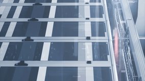 Animation of network of digital icons and mathematical equations against computer server ropm. Global networking and business data storage technology concept - Powered by Shutterstock - Get 15% off with code: PIKWIZARD15