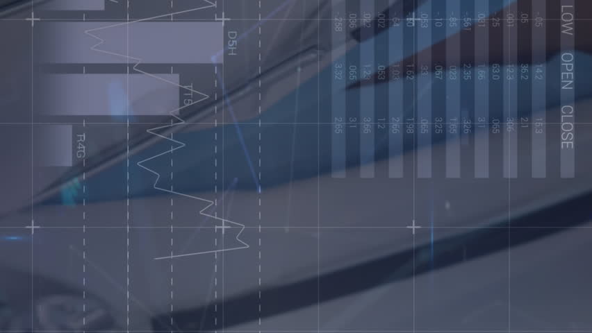 Animation of statistical data processing over african american female doctor smiling at hospital. Medical healthcare and business data technology concept - Powered by Shutterstock - Get 15% off with code: PIKWIZARD15