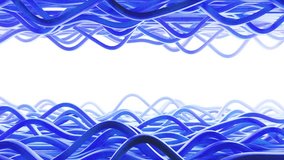 Abstract Flowing Blue Wires Seamless Looping Animation - Powered by Shutterstock - Get 15% off with code: PIKWIZARD15