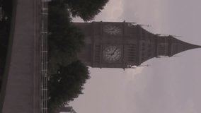 Animation of financial data processing and world map over london cityscape. Global business, finances, computing and data processing concept digitally generated video. - Powered by Shutterstock - Get 15% off with code: PIKWIZARD15