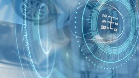 Animation of question marks, data processing and gear over cars. global automotive business, car services and technology concept digitally generated video. - Powered by Shutterstock - Get 15% off with code: PIKWIZARD15