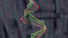 Digital animation of financial data processing against grocery store in background. online buying and shopping concept - Powered by Shutterstock - Get 15% off with code: PIKWIZARD15