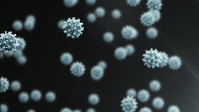 Animation of virus cells over medical data processing. global science and digital interface during covid 19 pandemic concept digitally generated video. - Powered by Shutterstock - Get 15% off with code: PIKWIZARD15