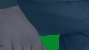 Animation of changing numbers and 6g over hands of caucasian businessman using smartwatch. Business, network, communication and technology concept digitally generated video. - Powered by Shutterstock - Get 15% off with code: PIKWIZARD15