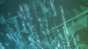 Animation of security padlock icon and biometric fingerprint scanner against plexus networks. Global networking and cyber security technology concept - Powered by Shutterstock - Get 15% off with code: PIKWIZARD15