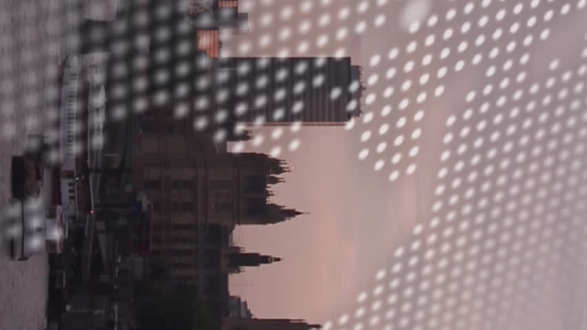 Animation of financial data processing over london cityscape. Global business, finance, data processing and digital interface concept digitally generated video. - Powered by Shutterstock - Get 15% off with code: PIKWIZARD15