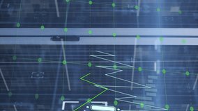 Animation of financial data processing over computer servers. Global cloud computing and data processing concept digitally generated video. - Powered by Shutterstock - Get 15% off with code: PIKWIZARD15