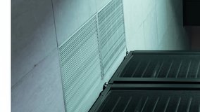 Animation of data processing against empty computer server room. Computer interface and business data storage technology concept - Powered by Shutterstock - Get 15% off with code: PIKWIZARD15