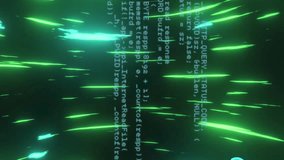 Animation of circular pattern and connected icons forming globes with computer language. Digitally generated, hologram, communication, globalization, coding, programming language and technology. - Powered by Shutterstock - Get 15% off with code: PIKWIZARD15