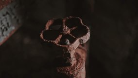 An old rusty faucet. Sanitation. Antiquity. Abandoned. - Powered by Shutterstock - Get 15% off with code: PIKWIZARD15