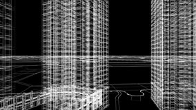 Visionary Future City with Skyscrapers and Urban Design Elements in BIM Modeling, Featuring Smart Infrastructure, Futuristic Architecture and Planning for High-Tech Metropolis Concepts - Powered by Shutterstock - Get 15% off with code: PIKWIZARD15