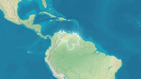 Zoom In On Stylized Map Venezuela - Powered by Shutterstock - Get 15% off with code: PIKWIZARD15