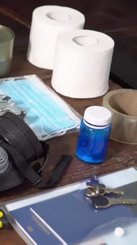 Survival Kit Supplies. Proper supplies may need in the event, war of an emergency or disaster
