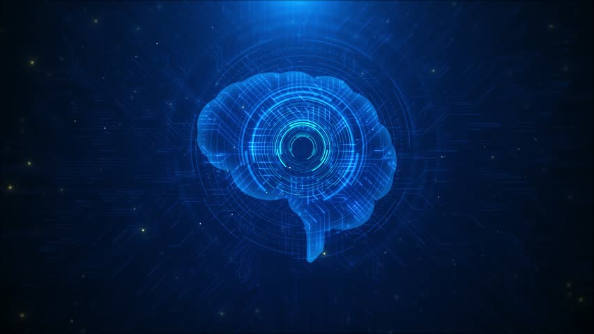 Digital Brain AI Technology and Neural Networks Futuristic depiction brain formed technological. Highlights artificial intelligence, machine learning, neuroscience, innovation digital. 3D Illustration - Powered by Shutterstock - Get 15% off with code: PIKWIZARD15