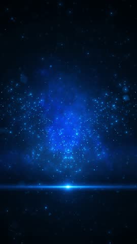 Big Data Elegant blue digital wave binary particles dark background, depicting modern technology data flow concept. party particle bokeh light rising, Glitter luxury particle stripe background 3D