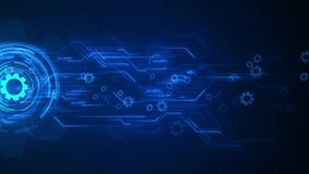 Digital gears future tech background. Productivity evolution. Futuristic gears and chart world technological progress and innovation. advanced technology, speed, innovation. 3D Illustration - Powered by Shutterstock - Get 15% off with code: PIKWIZARD15