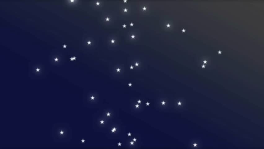 Twinkle light stars blink looping animation 4k on black screen background, shiny white cartoon, flat, vector, doodles style stars blink night sky,  Glow twinkle movement timeline