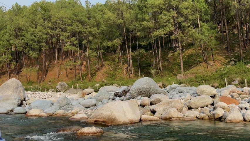 Beautiful Water Stream | Flowing River, Scenic Nature, and Serene Landscape for Relaxation and Photography Inspiration