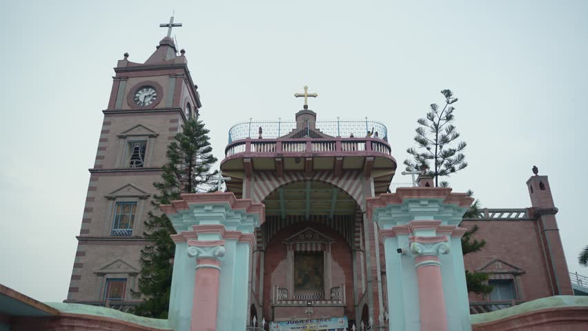 It is located in Bandel Church, West Bengal.