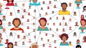 Social Network Community With Connected Diverse Avatars Representing Global Connections and Diversity - Powered by Shutterstock - Get 15% off with code: PIKWIZARD15