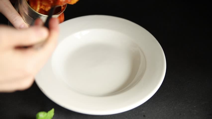 Ravioli beef tomato sauce second course fresh delicious gourmet food background on the table rustic food top view copy space