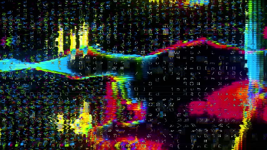 Digital Glitch transition pack. Noise static. TV screen pixel noise distortion effect. Real analog glitch on tv. Switch off television. Vintage VHS defects. Retro, Chaos Signal Distortion, Video Error