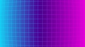 Vibrant cyan purple gradient animated grid motion background with geometric pattern loop 4K 60 FPS - Powered by Shutterstock - Get 15% off with code: PIKWIZARD15