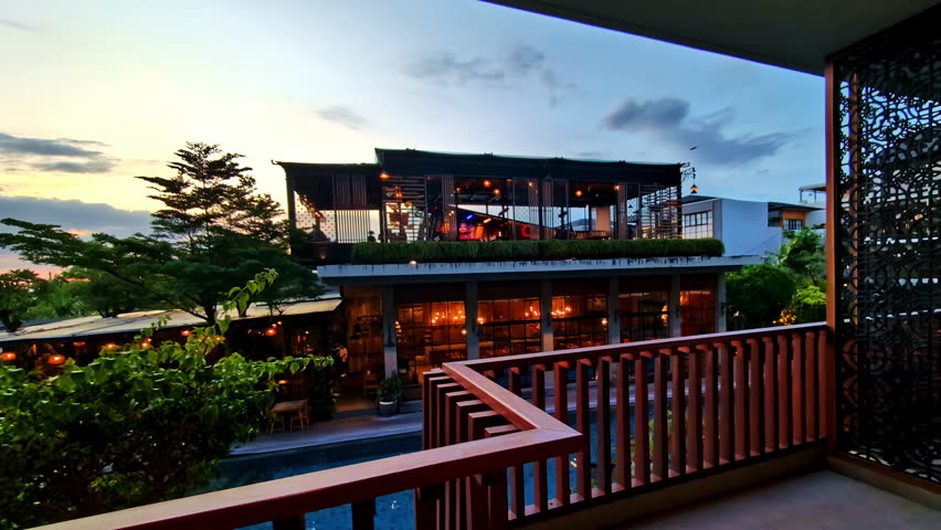 Bali beach bar club luxury resort holiday pool relaxation Southeast Asia balcony view