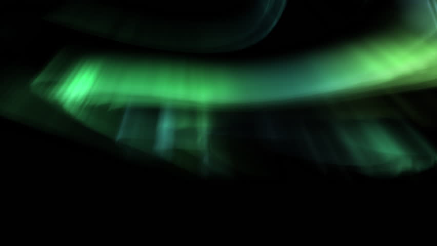 Cosmic Dance Northern Lights Animation Green