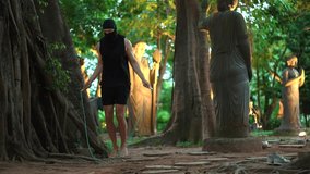 athlete in mask has jumping rope workout, sport intensity and mysterious energy, masked man performing rope jumps, fitness strength and hidden determination - Powered by Shutterstock - Get 15% off with code: PIKWIZARD15