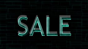 Sale banner neon glowing effect. Shopping concept text animation. Animation of a shimmering looped sale word animation. text animation video.	
 - Powered by Shutterstock - Get 15% off with code: PIKWIZARD15